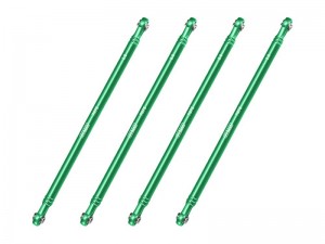 GPM LMT2049 7075-T6 ALLOY UPPER LINK BAR SET LOS244013 FOR LOSI 1/8 LMT 2.0 MONSTER TRUCK LOS04028 - GREEN - LMT2049-G