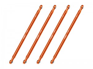 GPM LMT2049 7075-T6 ALLOY UPPER LINK BAR SET LOS244013 FOR LOSI 1/8 LMT 2.0 MONSTER TRUCK LOS04028 - ORANGE - LMT2049-OR