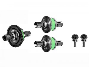 GPM COMPLETE FRONT CENTER REAR DIFF - 47T 10T/34T ARA311066 ARA310991 FOR ARRMA 1/8 KRATON OUTCAST TALION NOTORIOUS 1/7 MOJAVE FIRETEAM BIG ROCK 6S BL ... - MKV6103447S/GR