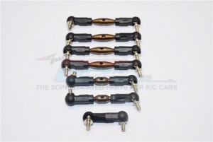 SPRING STEEL COMPLETED TIE ROD HPI SPORT 3 FLUX - SP3160S-OC-BEBK