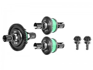 GPM COMPLETE FRONT CENTER REAR DIFF - 50T 10T/34T ARA311066 ARA310991 FOR ARRMA 1/8 KRATON OUTCAST TALION NOTORIOUS 1/7 MOJAVE FIRETEAM BIG ROCK 6S BL ... - MKV6103450S/GR