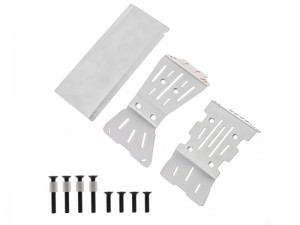 STAINLESS STEEL CHASSIS PROTECTOR GUARD FORRA320670 ARA320673 FOR ARRMA 1/10 GORGON 4X2 MEGA 550 MONSTER ARA3230SKT1 - RS-TSP-GORGON