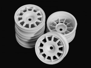 M-CHASSIS PLASTIC RIM SET 42 X 25mm 11 SPOKE FOR 1/10 TAMIYA M-CHASSIS M05 M06 M07 XM-01 MB-01 CAR - RS-TA51394