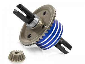 ASSEMBLED ALUMINUM GEAR DIFFERENTIAL W/ METAL GEAR JOINT 22049 FOR 1/10 TAMIYA TT-02 XM-01 XV-02 XM-01 RC CAR - RS-TA22049/BU