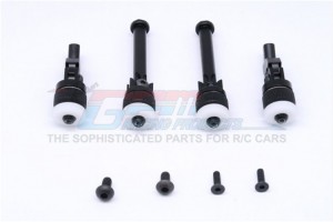 ALUMINIUM FRONT And REAR MAGNET BODY MOUNT FOR PORSCHE HPI SPORT 3 FLUX - SP3201FR/POR-BK