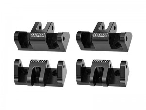 GPM LMT2030 7075-T6 ALLOY LOWER SHOCK MOUNT FOR LOSI 1/8 LMT 2.0 GRAVE DIGGER MONSTER TRUCK LOS04028 - BLACK - LMT2030-BK
