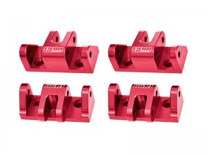 GPM LMT2030 7075-T6 ALLOY LOWER SHOCK MOUNT FOR LOSI 1/8 LMT 2.0 GRAVE DIGGER MONSTER TRUCK LOS04028 - RED - LMT2030-R