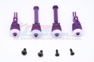 ALUMINIUM FRONT And REAR MAGNET BODY MOUNT FOR PORSCHE HPI SPORT 3 FLUX - SP3201FR/POR-P