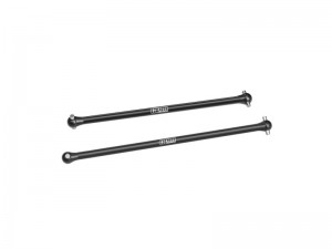 GPM MKV6037S 4140 CARBON STEEL CENTER DRIVE SHAFT AR310460 AR310472 FOR ARRMA 1/8 KRATON 6S EXB V2 V5 V6 TALION 6S - MKV6037S-BK