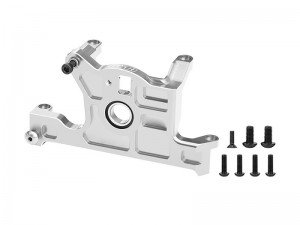 GPM TJ036 ALLOY BEARING MOTOR MOUNT 7460 FOR TRAXXAS 1/8 JATO 4X4 4S / 2S / 1/10 RUSTLER FORD FIESTA ST RALLY RUSTLER 4X4 VXL SLASH LCG - SILVER - TJ036-S