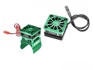 GPM ALLOY BL-2S VXL-3S ESC & MOTOR COOLING FAN FOR TRAXXAS MINI MAXX MINI XRT RC TRUCK - XRTM01851FAN-G