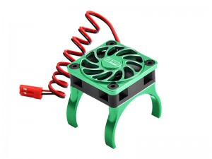 ALLOY HIGH SPEED COOLING FAN 18000 RPM COMPATIBLE WITH 36mm MOTOR FOR TRAXXAS MINI XRT 3S / MINI MAXX / 1/8 JATO 2S / 4S - XRTM018FAN-G