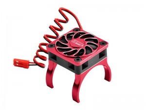 ALLOY HIGH SPEED COOLING FAN 18000 RPM COMPATIBLE WITH 36mm MOTOR FOR TRAXXAS MINI XRT 3S / MINI MAXX / 1/8 JATO 2S / 4S - XRTM018FAN-R