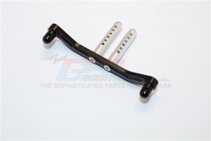 ALLOY FRONT/REAR BODY POST MOUNT WITH 
POST  HPI SAVAGE XS FLUX - MSV032-BK