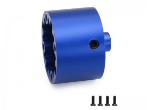 ALUMINUM DIFF CASE 29mm ARA310983 FOR ARRMA 1/8 KRATON EXB NOTORIOUS TYPHON 1/7 FELONY FIRETEAM LIMITLESS 6S BLX - BLUE - RS-ARA310983/BU