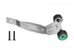 GPM SLAM040R STAINLESS STEEL BEARING WHEELIE BAR FOR TRAXXAS MINI SLASH 4X4 108164-1 - SLAM040R-G