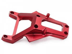 ALUMINUM FRONT CHASSIS BRACE 7820 FOR RC 1/6 TRAXXAS XRT MONSTER 78086-4  78097-4 - RED - RS-TRX7820/RE