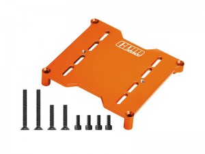 GPM TPS023 7075 ALLOY ELECTRONICS MOUNT PLATE FOR TRAXXAS 1/6 FUNCO PRO 2WD SAND CAR 8S / XRT 8S - TPS023-OR