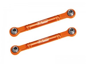 GPM SLAM162 7075-T6 ALLOY FRONT STEERING TOE LINKS 51mm 10843 FOR TRAXXAS MINI SLASH 4X4 108164-1 - SLAM162-OR