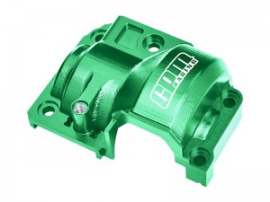 GPM TPS038M ALLOY TRANSMISSION GEAR COVERS 10987 FOR TRAXXAS 1/6 FUNCO PRO SCALE 2WD SAND CAR 8S 109076-4 - GREEN - TPS038M-G