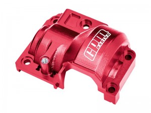 GPM TPS038M ALLOY TRANSMISSION GEAR COVERS 10987 FOR TRAXXAS 1/6 FUNCO PRO SCALE 2WD SAND CAR 8S 109076-4 - RED - TPS038M-R