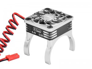 ALLOY HIGH SPEED COOLING FAN 20000RPM 36mm MOTOR FOR TRAXXAS MINI XRT / MINI MAXX / MINI SLASH / 1/8 JATO 4X4 - XRTM018FANV1-S