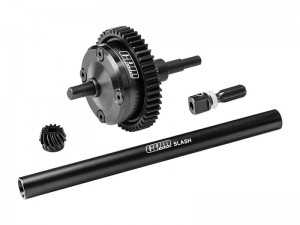 GPM SLAM4712 STEEL 7075 ALLOY CENTRE COMPLETE DIFFERENTIAL FOR TRAXXAS MINI SLASH 4X4 108164-1 - SLAM4712-BK