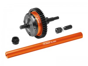 GPM SLAM4712 STEEL 7075 ALLOY CENTRE COMPLETE DIFFERENTIAL FOR TRAXXAS MINI SLASH 4X4 108164-1 - ORANGE - SLAM4712-OR