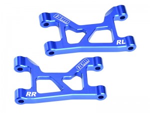 GPM SLAM057 7075-T6 ALLOY REAR UPPER SUSPENSION ARMS FOR TRAXXAS MINI SLASH 4X4 108164-1 - BLUE - SLAM057-B