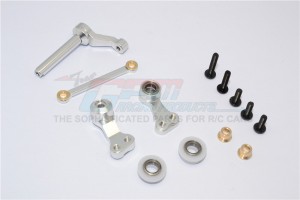 GPM CC048 ALUMINIUM STEERING ASSEMBLY TAMIYA CC01 - Silver - CC048-S