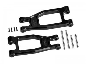GPM DT4054 7075-T6 ALLOY FRONT UPPER SUSPENSION ARMS FOR TAMIYA 1/10 DT-04 RC FIGHTER NXGEN BUGGY - DT4054-BK