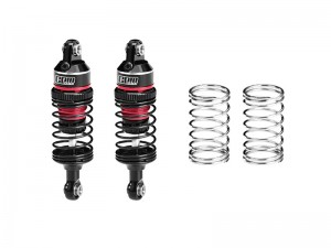 GPM SLAM063F/R 6061 ALLOY FRONT/REAR ADJUSTABLE PROGRESSIVE SPRING SHOCK 63mm 10865 10860 FOR TRAXXAS MINI SLASH SHORT COURSE 108164-1 - SLAM063F/R-R