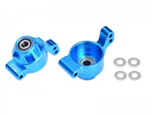 GPM DT4022 7075 ALLOY REAR HUB STUB CARRIERS WITH OVERSIZE BEARING FOR TAMIYA 1/10 DT-04 RC FIGHTER NXGEN BUGGY 58741 - DT4022-SB