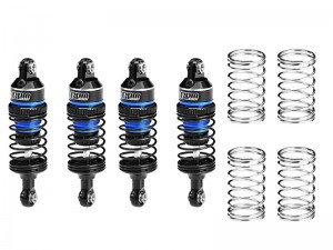 GPM SLAM063FR 6061 ALLOY FRONT & REAR ADJUSTABLE PROGRESSIVE SPRING SHOCK 63mm 10865 10860 FOR TRAXXAS MINI SLASH SHORT COURSE 108164-1 - SLAM063FR-B