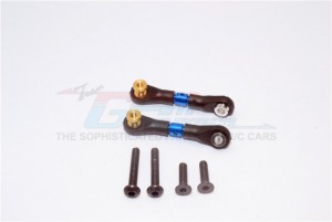 GPM CC054/M3 ALLOY UPPER ARM (TIE ROD DESIGN WITH M3 THREAD) TAMIYA CC01 - CC054/M3-B-BEBK