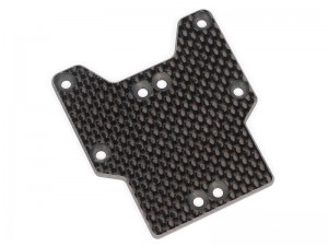 CARBON FIBER HOBBYWING MAX10 G2 ESC PLATE FOR 1/10 FURY VORTEKS GORGON 2WD RC TRUCK - RS-ARA-1549/BK