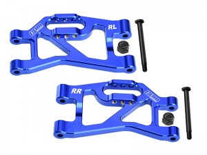 GPM SLAM056 7075-T6 ALLOY REAR LOWER SUSPENSION ARMS 10830 FOR TRAXXAS MINI SLASH 4X4 108164-1 - SLAM056-B