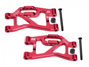 GPM SLAM056 7075-T6 ALLOY REAR LOWER SUSPENSION ARMS 10830 FOR TRAXXAS MINI SLASH 4X4 108164-1 - SLAM056-R