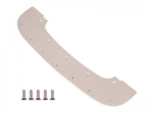 FRONT SPLITTER TITANIUM ARA320520 FOR ARRMA RC 1/7 INFRACTION 6S 4X4 ARA109001 ARA7615V2 - RS-ARA320520/TI