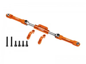 GPM H10162 7075 ALLOY FRONT STEERING LINK SET IRC00192 FOR VANQUISH PRODUCTS 1/10 H10 OPTIC CRAWLER VPS09027V - ORANGE - H10162-OR