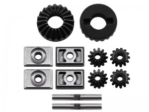 STEEL DIFF INTERNAL GEAR DIFF INSERTS ARA310916 ARA310914 FOR ARRMA 1/5 KRATON OUTCAST 8S BLX MONSTER - RS-ARA310914/BK