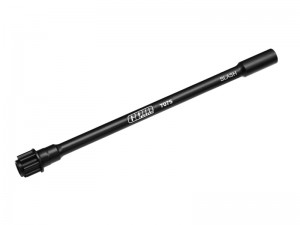 GPM SLAM025 7075 ALLOY CENTER DRIVE SHAFT 10855 FOR TRAXXAS MINI SLASH 4X4 SHORT COURSE 108164-1 - BLACK - SLAM025-BK