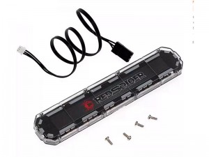 LED ROOF TOP ENGINEERING FLASH SPOT LIGHT SET FOR 1/14 TAMIYA TRACTOR TRUCK SCANIA 770S MAN R420 - TRA-027LED/BURE