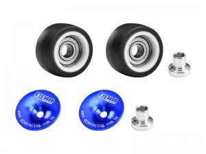 GPM MQM040R 7075 ALLOY WHEELIE BAR WHEEL & BEARING FOR RC ARRMA 1/16 QUAKE GROM ARA2137 / GORGON GROM ARA2130 - MQM040R-B