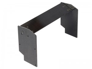 3mm CARBON FIBER WING SET ARA480051 FOR 1/8 VENDETTA 3S 4X4 ALL-ROAD STEER TRUCK ARA4319V3 - RS-ARA480051/BK