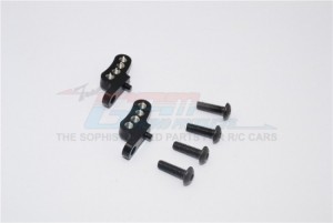 GPM CC070RMN ALUMINIUM ADJUSTABLE MOUNT USE FOR REAR  DAMPER  TAMIYA CC01 - CC070RMN-BK