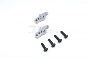 GPM CC070RMN ALUMINIUM ADJUSTABLE MOUNT USE FOR REAR  DAMPER  TAMIYA CC01 - Gun silver - CC070RMN-GS
