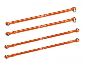 GPM H10049FR 7075-T6 ALLOY UPPER LINK BAR SET IRC00307 FOR VANQUISH 1/10 H10 OPTIC / YOKOHAMA RTR / SPARCO RTR - H10049FR-OR