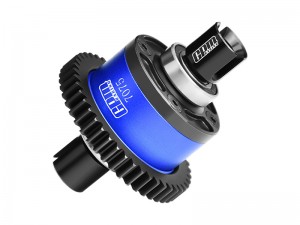 20CrMnTi STEEL 7075 ALLOY 46T CENTER COMPLETE DIFFERENTIAL 9585 FOR TRAXXAS 1/8 4WD SLEDGE 95076-4 - BLUE - SLE046S-B