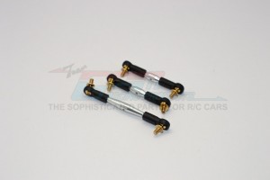 GPM CC160 ALLOY TIE ROD FOR SERVO & STEERING TAMIYA CC-01 - CC160-S-BEBK